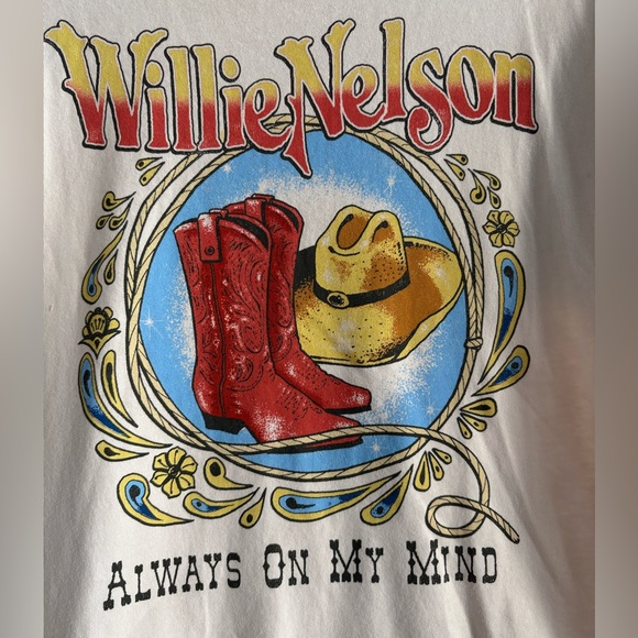 M NEW Daydreamer Willie Nelson T-shirt - Picture 3 of 6
